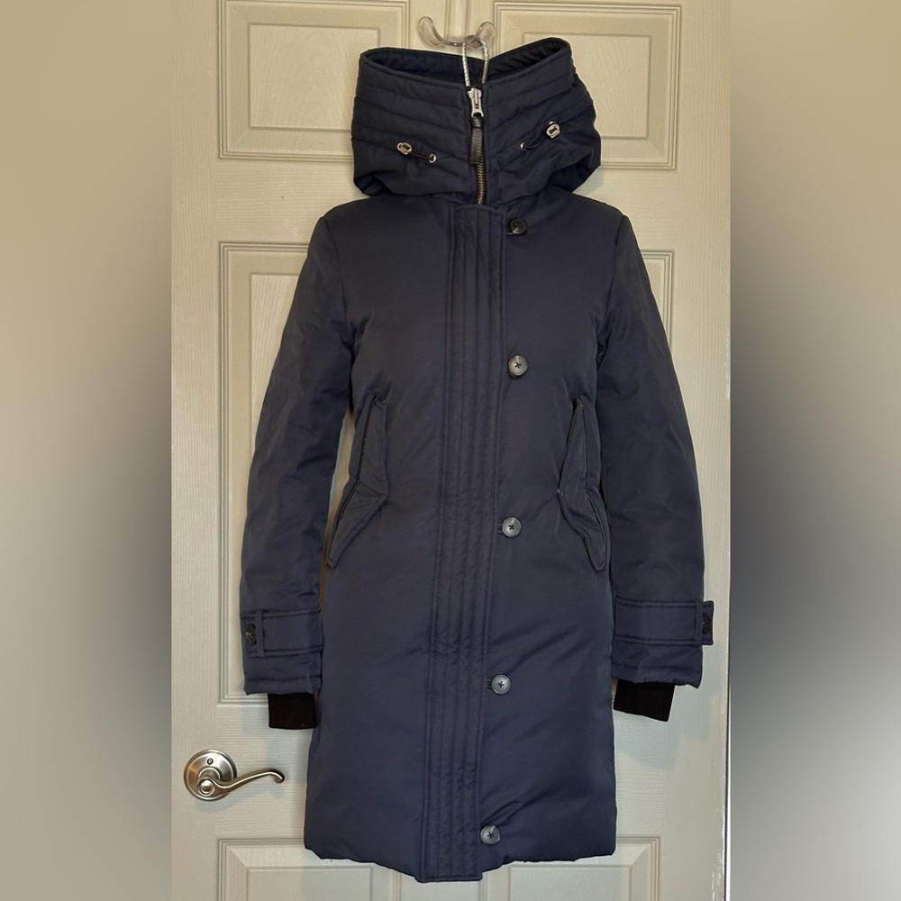 MACKAGE Villa Navy Winter Down Parka With Hood - XXS - Picture 4 of 13